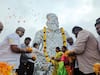 Thiruvalluvar Statue: கோவையின் புதிய அடையாளம் ; தமிழ் எழுத்துக்களால் வடிவமைக்கப்பட்ட பிரமாண்ட திருவள்ளுவர் சிலை திறப்பு