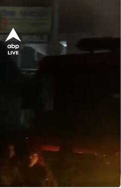 इलेक्ट्रॉनिक की दुकान में अचानक लगी आग | #abpnewsshorts