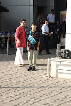 Aamir Khan Travels To Udaipur For His Daughter Ira's Traditional Wedding; See Pics