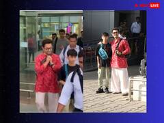 Ira Khan Wedding: आयरा-नूपुर की डेस्टिनेशन वेडिंग के लिए बेटे के साथ उदयपुर पहुंचे आमिर खान, एयरपोर्ट पर दिए