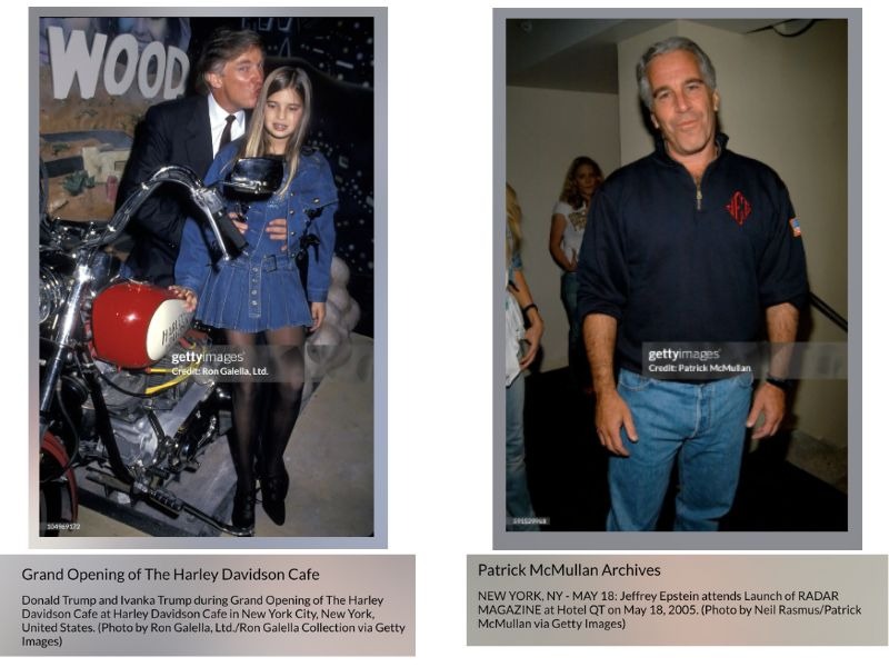 Fact Check: Photos Of Trump And Jeffrey Epstein Are Fake