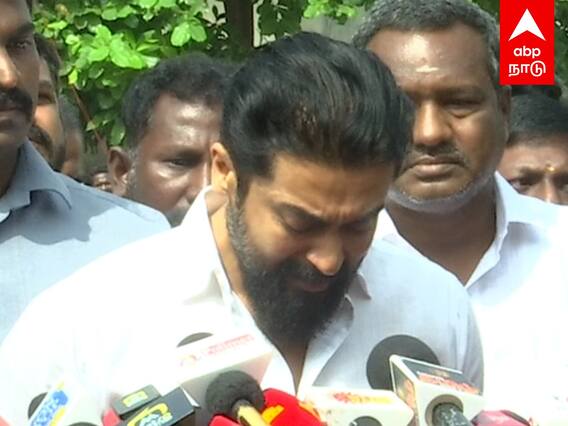 Suriya in Vijayakanth Memorial - ’’அண்ணன் எனக்கு ஊட்டிவிட்டாரு’’ தேம்பி தேம்பி அழுத சூர்யா