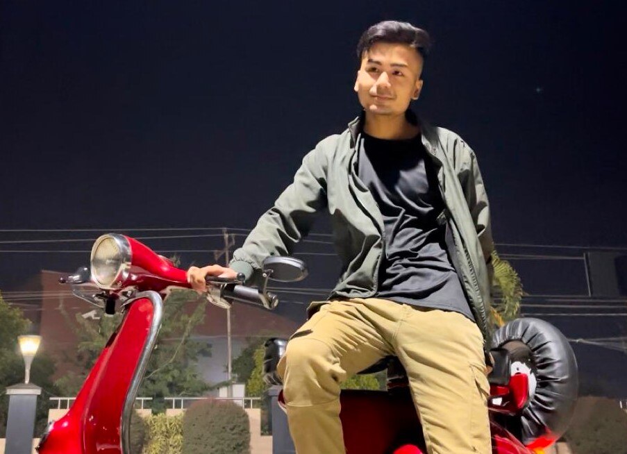 Manipur Techie Converts His Grandfather’s Vintage Two-Wheeler Into E-Scooter