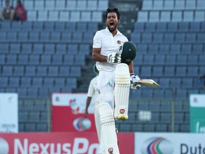 বাংলাদেশের অধিনায়ক নাজমুল হোসেন শান্ত ২টো টেস্টে নেতৃত্ব দিয়ে ১টি ম্যাচে জিতেছেন।