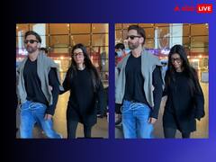 नए साल का जश्न मनाने के बाद लेडी लव के साथ मुंबई लौटे ऋतिक रोशन, 'फाइटर' एक्टर का हाथ थामे नजर आईं सबा आजाद