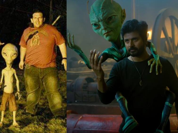 fans compare sivakarthikeyan ayalaan and hollywood movie paul Ayalaan : அதே இரண்டு பேர்..அதே ஏலியன்...எல்லாமே அப்படியே இருக்கு... இதுதான் அயலான் படத்தின் கதையா..