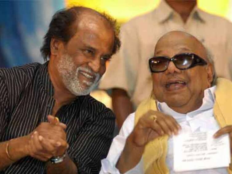 actor rajinikanth shared his memories with karunanidhi in kalaingar 100 function Kalaingar 100: “கடைசி வரை கோபாலபுரம் வீடு .. ரொம்ப எளிமையா வாழ்ந்தாரு கருணாநிதி” - கலைஞர் 100 விழாவில் ரஜினி பேச்சு