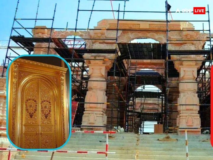 रामलला के मंदिर में 44 दरवाजे होंगे जिसमें 14 दरवाजों पर सोने की परत चढ़ाई जाएगी और 30 दरवाजों पर चांदी की परत चढ़ेगी. राम मंहल के सुंदर नक्काशीदार द्वार पर हाथी, स्वागत मुद्रा में देवी का चित्र और विष्णु कमल उकेरा गया है.