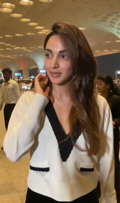 Kiara Advani Airport Look: एयरपोर्ट पर स्पॉट हुईं कियारा आडवाणी, कूल और कम्फी लुक में दिखीं बेहद गॉर्जियस
