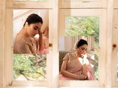 Priyanka Mohan Photos : க்யூட் நடிகை பிரியங்கா மோகனின் புடவை க்ளிக்ஸ்..!