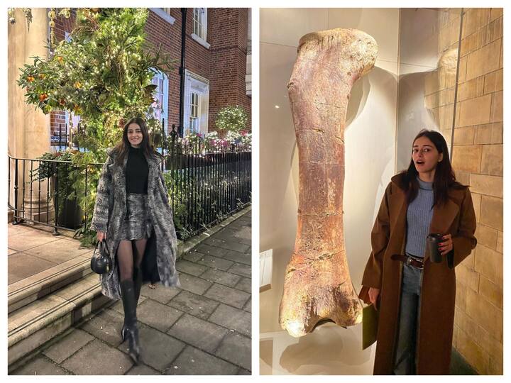 Actor Ananya Panday on Sunday posted more pictures from her London vacation.