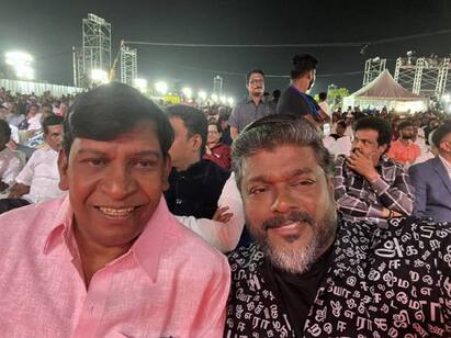 Actor Radhakrishnan Parthiban act together with vadivelu soon Vadivelu: விரைவில் சம்பவம் .. கலைஞர் 100” விழாவில் வடிவேலுடன் கூட்டணி பேச்சுவார்த்தை நடத்திய பார்த்திபன்..!