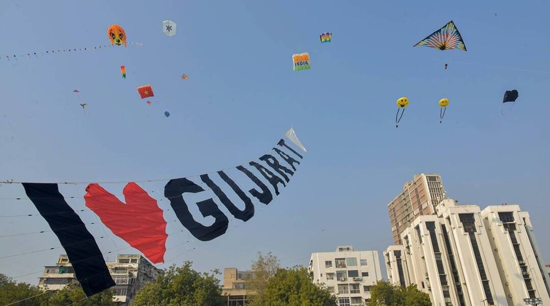 Ahmedabad News: International Kite Festival Start from today, date of 7th to 12th January, read local news International Kite Festival: રિવરફ્રન્ટ ખાતે આજથી આંતરરાષ્ટ્રીય પતંગ મહોત્સવનો શુભારંભ, 55 દેશના 153 પતંગબાઝો ઉડાડશે પતંગ