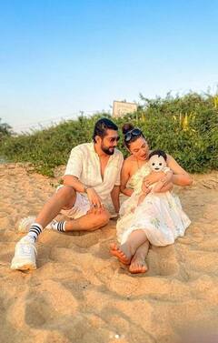 Gauahar Khan: ਗੌਹਰ ਖਾਨ ਆਪਣੇ ਬੇਟੇ ਅਤੇ ਪਤੀ ਨਾਲ ਗੋਆ 'ਚ ਮਨਾ ਰਹੀ ਛੁੱਟੀਆਂ, ਰੇਤ 'ਤੇ ਬੈਠ ਕੇ ਦਿੱਤੇ ਖੂਬਸੂਰਤ ਪੋਜ਼