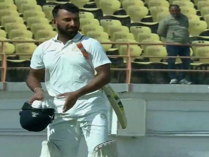 cheteshwar pujara hits 17th double century shubmsn gill place in trouble Cheteshwar Pujara: ரஞ்சி கோப்பை... இரட்டை சதம்! வெறியாட்டம் ஆடிய புஜாரா...சுப்மன் கில் இடத்துக்கு ஆப்பு!
