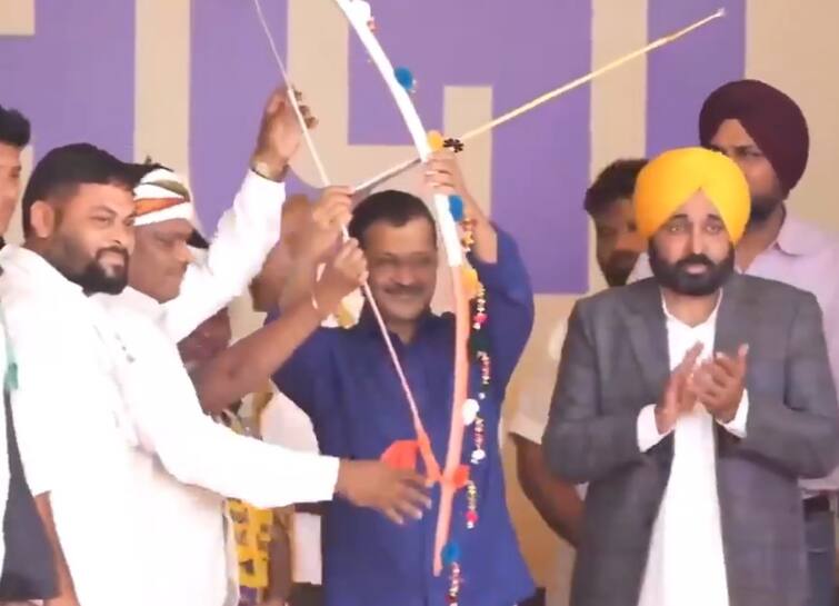 Arvind Kejriwal Gujarat Visit LIVE Updates Bhagwant Mann also present Chiatar Vasava Arvind Kejriwal Gujarat Visit Live: ભરૂચ બેઠક પરથી ચૈતર વસાવા લોકસભા ચૂંટણી લડશે: અરવિંદ કેજરીવાલ