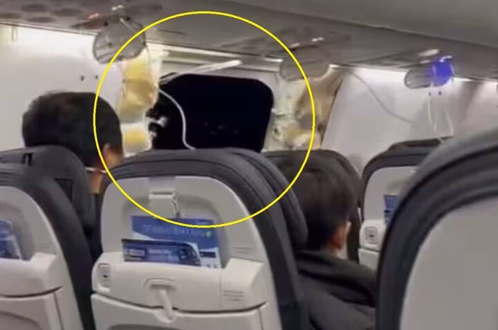 ਜਹਾਜ਼ ਵਿੱਚ ਸਵਾਰ 171 ਯਾਤਰੀਆਂ (171 Passengers) ਅਤੇ ਚਾਲਕ ਦਲ ਦੇ 6 ਮੈਂਬਰਾਂ ਦੇ ਸਾਹ ਰੁਕ ਗਏ। ਅਲਾਸਕਾ ਏਅਰਲਾਈਨਜ਼ (Alaska Airlines) ਦਾ ਬੋਇੰਗ 737-ਮੈਕਸ-9 ਜਹਾਜ਼ (Alaska Airlines' Boeing 737-Max-9 plane) ਪੋਰਟਲੈਂਡ ਤੋਂ ਓਨਟਾਰੀਓ, ਕੈਲੀਫੋਰਨੀਆ ਜਾ ਰਿਹਾ ਸੀ।