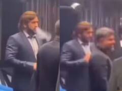 பைப் வடிவிலான ஹுக்கா.. புகைவிட்டு தள்ளும் எம்.எஸ்.தோனி.. சமூக வலைதளத்தில் வைரலான வீடியோ!