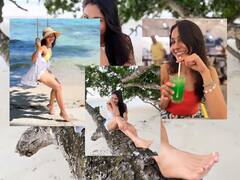 Andrea Jeremiah Photos : ஜாலியாக அந்தமானில் நேரத்தை செலவிடும் நடிகை ஆண்ட்ரியா..!