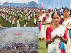 Sri Lanka Pongal 2024 : இலங்கை திரிகோணமலையில் நடனமாடி அசத்திய 1500 கலைஞர்கள்!