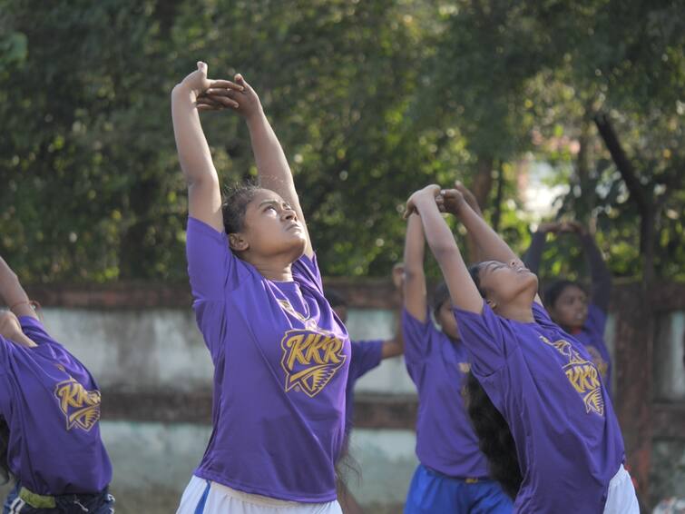 KKR Raises Funds For Football-Training Program To Empower Girls From Rural Bengal KKR Raises Funds For Football-Training Program To Empower Girls From Rural Bengal