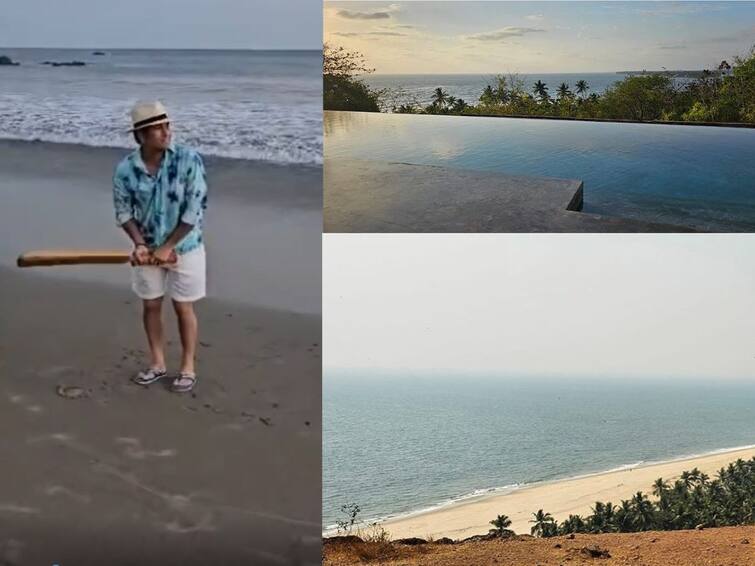 Sachin Tendulkar: Sachin loves Sindhudurga beach and Malvani hospitality sachin shared old video Marathi News Sachin Tendulkar : सचिनला सिंधुदुर्गातील समुद्रकिनाऱ्याची अन् मालवणी पाहुणचाराची भूरळ; जुना व्हिडिओ शेअर करत दिला आठवणींना उजाळा