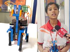 Robotic Dog | హైదరాబాద్ లో 6వ తరగతి విద్యార్థి వినూత్న తయారీ | DNN | ABP Desam