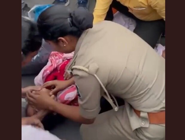Surat: પોલીસની CPR ટ્રેનિંગ કામ લાગી, માર્કેટમાં બેભાન થઇ ગયેલી મહિલાને લેડી કૉન્સ્ટેબલે મોઢેથી શ્વાસ આપી બચાવી