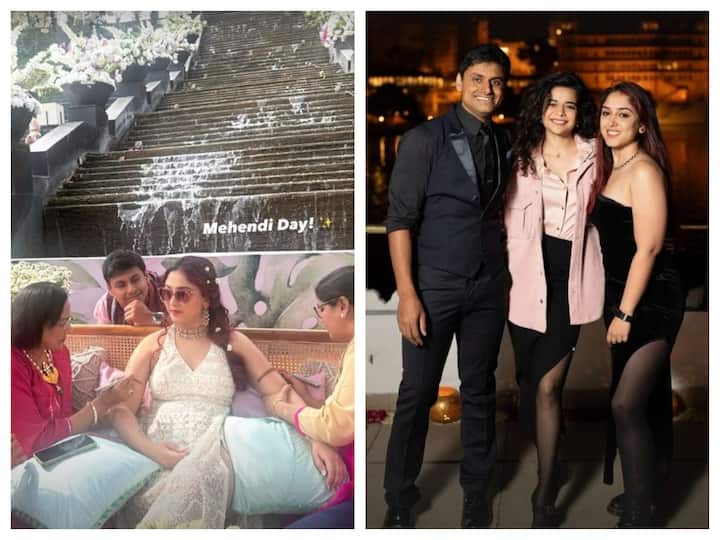 Ira Khan and Nupur Shikhare's wedding festivities in Udaipur started with a welcome dinner on January 7 and mehendi ceremony today.