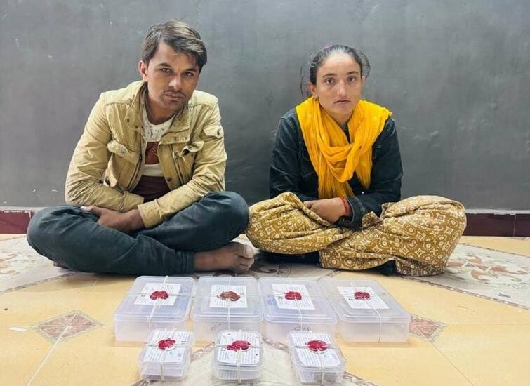 Couple caught selling heroin at home in Kutch  Kutch: કચ્છમાં રાજસ્થાની દંપતી ઘરમાં હેરોઈન અને અફીણ વેચતાં, જાણો કેટલા કરોડનો મુદ્દામાલ થયો જપ્ત