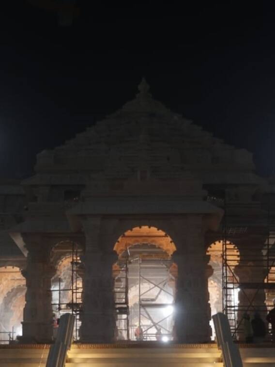 राम मंदिर परिसर की नई तस्वीरें आईं सामने