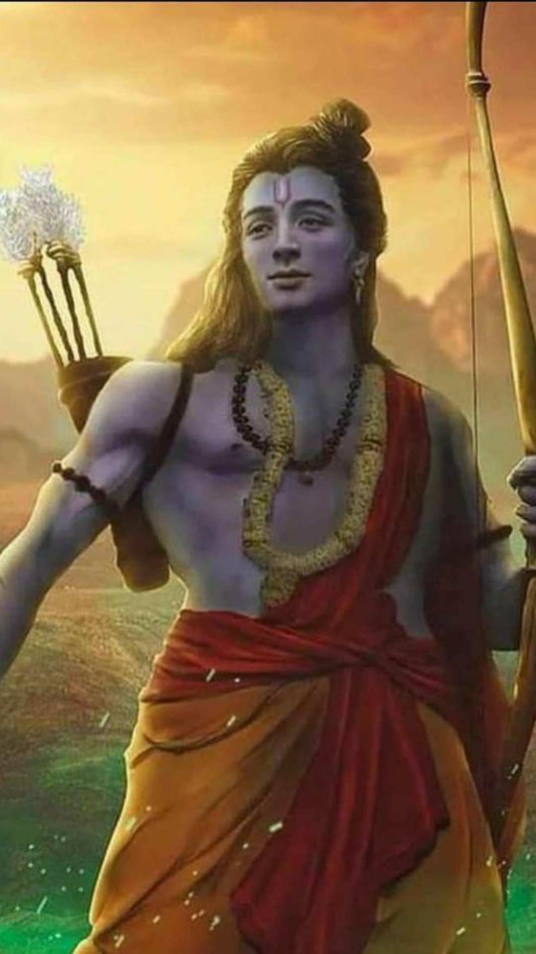 जैसे हनुमान जी का अस्त्र गदा और श्री राम का धनुष बाण आदि.