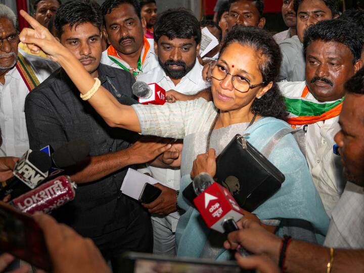 Maharashtra Deputy CM Ajit Pawar called Sharad Pawar NCP MLA Rohit Pawar child MP Supriya Sule Reaction Maharashtra Politics: भतीजे रोहित को ‘बच्चा’ कहने पर भड़कीं शरद गुट की सांसद सुप्रिया सुले, अजित पवार पर कसा तंज