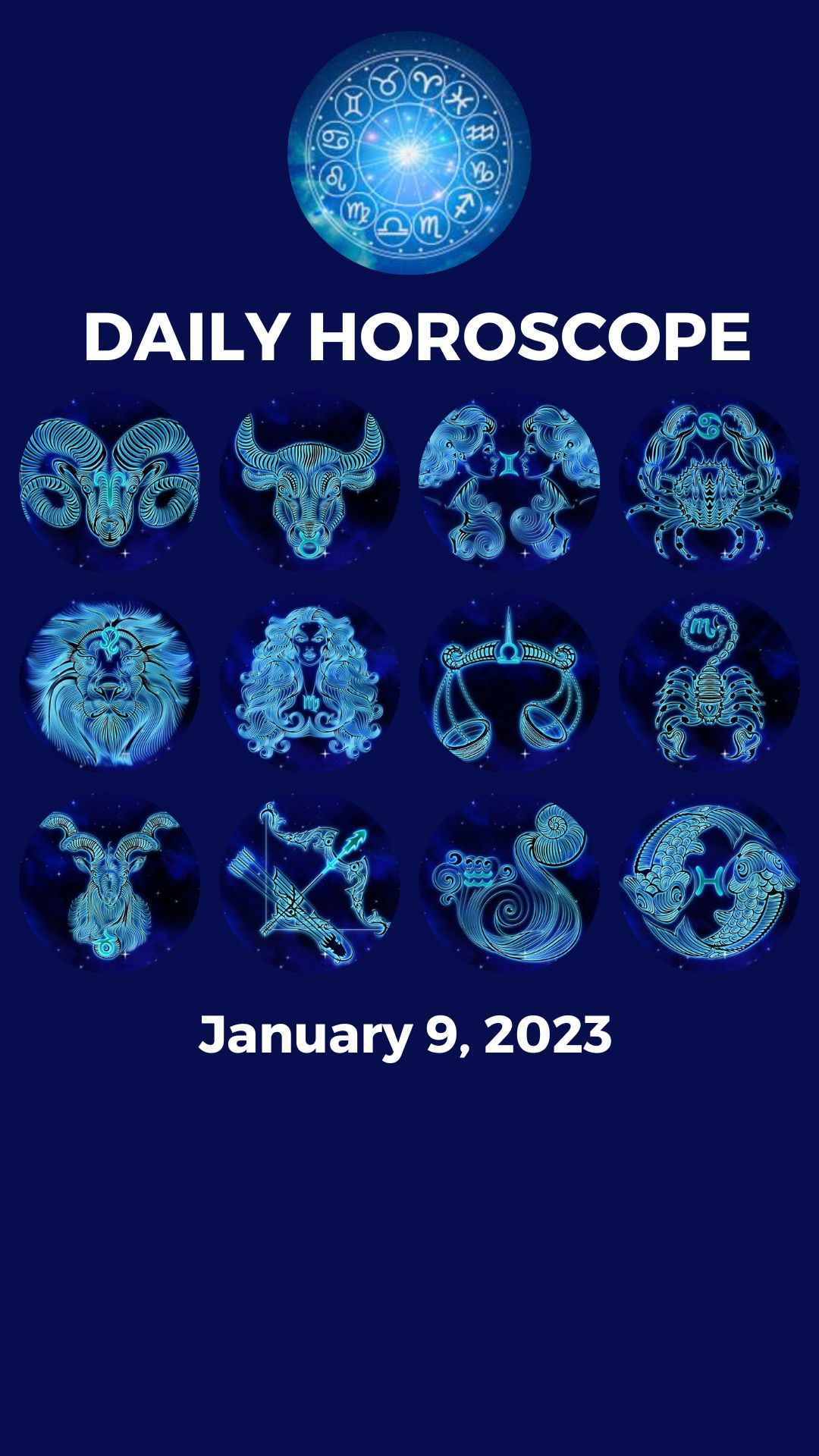 Horoscope Today Jan 9 Astrological Forecast For Tuesday