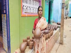 பொங்கலுக்கு தயாராகும் பூவந்தி பொங்கல் பானை; சிவகங்கையில் கடைசி கட்ட பணி ஜோர்!