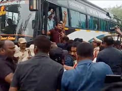 యూటీఎఫ్ నాయకుల అరెస్ట్ తో విజయవాడలో ఉద్రిక్తత