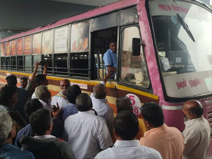 Tamil Nadu State Transport Corporation (TNSTC) workers continue to stage an indefinite strike with six-charter demands started on Tuesday.