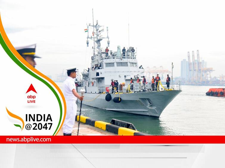 INS Kabra Docks In Colombo Amid Warship Deployment In Arabian Sea ABPP INS Kabra Docks In Colombo Amid Warship Deployment In Arabian Sea