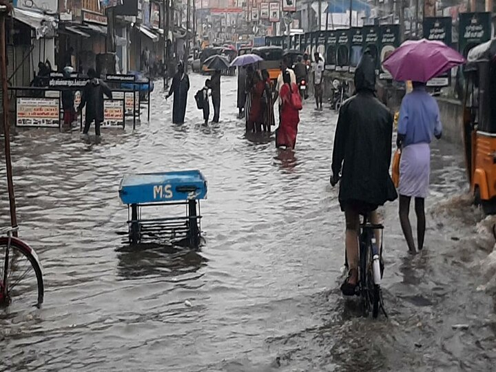 திண்டுக்கல் மாவட்டத்தின் பல்வேறு பகுதிகளில் பெய்த கன மழையால் பொதுமக்கள்  இயல்பு வாழ்க்கை பாதிப்பு