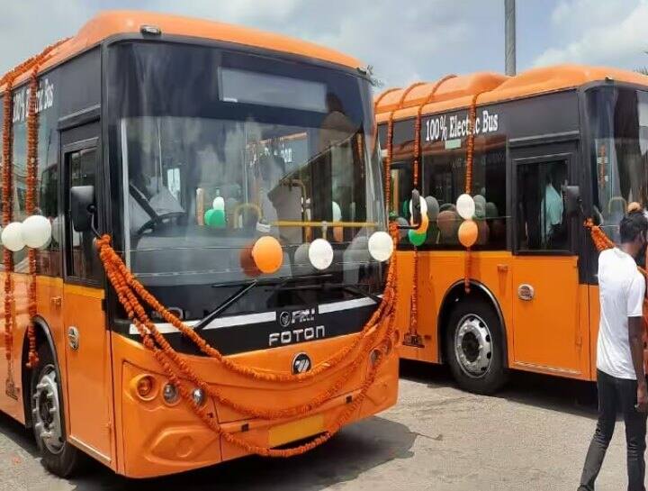 Ram Mandir Inauguration Yogi government will provide electric buses on Rampath and Dharampath in Ayodhya ann Ram Mandir: अयोध्या में रामपथ-धर्मपथ पर चलेंगी इलेक्ट्रिक बसें, श्रद्धालुओं को मिलेगी गोल्फ कार्ट की सुविधा