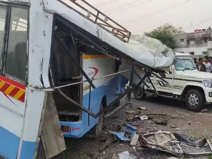 Accident News: A triple accident occurred near Junagadh's Vanthali, the bus was returning from a trip Triple Accident: વંથલી નજીક સર્જાયો ટ્રિપલ અકસ્માત, પ્રવાસેથી પરત ફરતી હતી બસ
