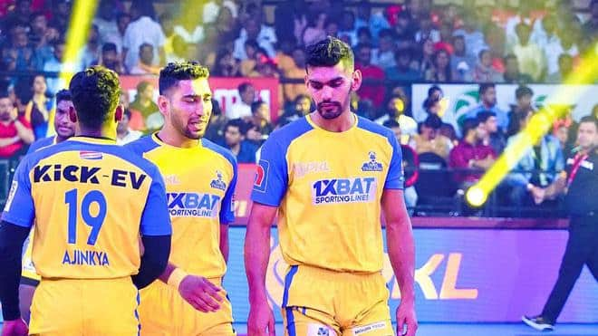 Pro Kabaddi Tamil Thalaivas vs UP Yoddha match know match preview Tamil Thalaivas vs UP Yoddha: தொடர் தோல்வி! வெற்றிக்கணக்கை மீண்டும் தொடங்குமா தமிழ் தலைவாஸ்! நாளை யாருடன் மோதல்?