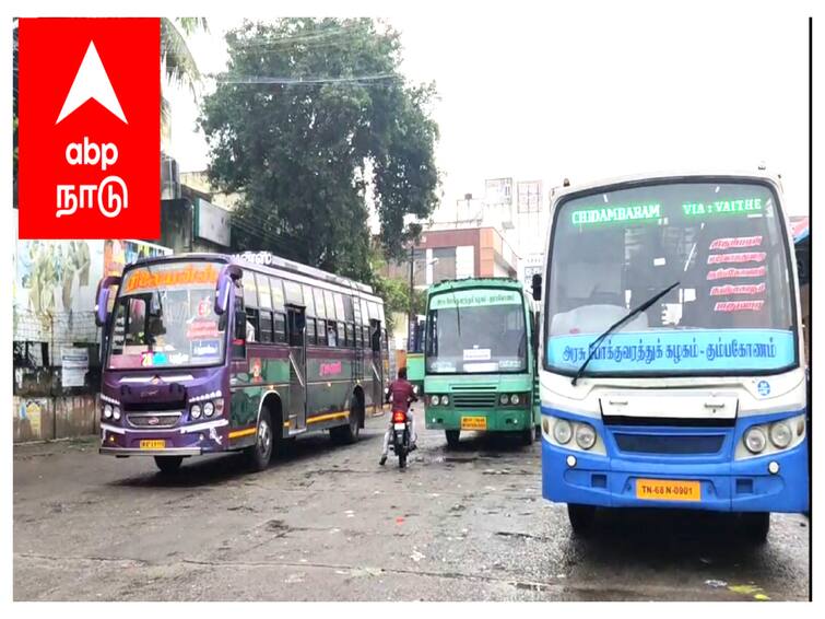 Officials informed that all buses are running in Mayiladuthurai district. மயிலாடுதுறை மாவட்டத்தில் 83 சதவீதம் பேருந்துங்கள் இயக்கம்: அனைத்து பேருந்துகளையும் இயக்க நடவடிக்கை!