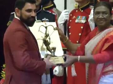 National Sports Awards: મોહમ્મદ શમી સહિત 26 ખેલાડીઓ અર્જુન એવોર્ડથી સન્માનિત, 2 ખેલાડીઓને મળ્યો ખેલ રત્ન