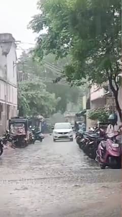 तमिलनाडु के कोविलपट्टी क्षेत्र में तेज बारिश | #abpnewsshorts