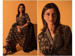 Konkona Sen Sharma Throws Her Charm In A Black Suit; SEE PICS