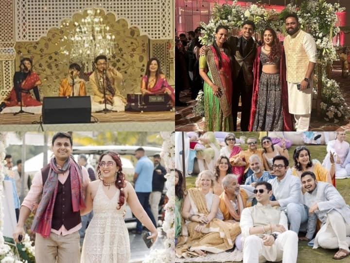 Ira Khan and Nupur Shikhare Wedding: बॉलीवुड एक्टर आमिर खान की बेटी इरा खान और नूपुर शिखरे की शादी चर्चा में है. शादी के रस्मों की तस्वीरें सोशल मीडिया पर वायरल हो रही हैं.