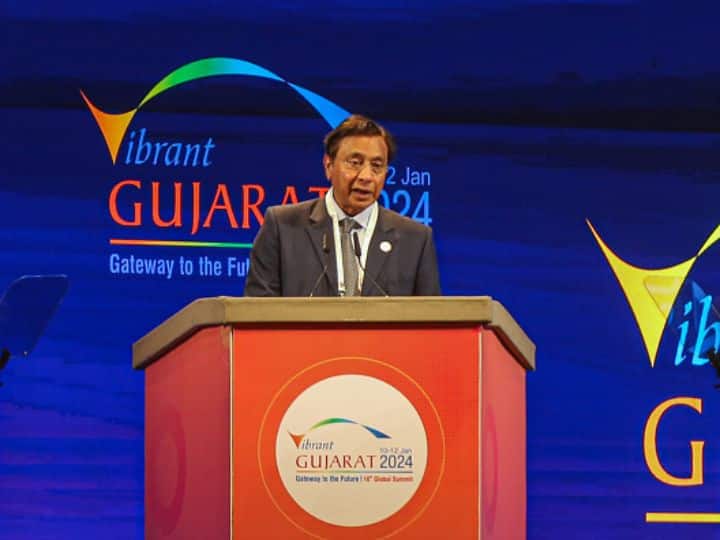 AM/NS To Set UP World's Largest Single Location Integrated Steel Plant In Gujarat Lakshmi Mittal Vibrant Gujarat Global Summit AM/NS To Set UP World's Largest Single Location Integrated Steel Plant In Gujarat: Lakshmi Mittal