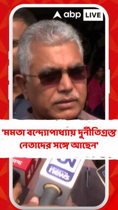 'মমতা বন্দ্যোপাধ্যায় চিরদিন দুর্নীতিগ্রস্ত নেতাদের সঙ্গে আছেন', তীব্র আক্রমণ দিলীপের