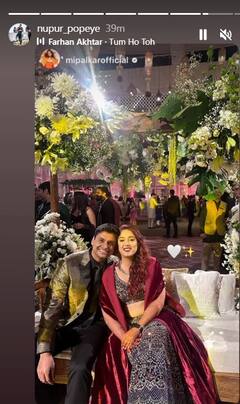 Ira-Nupur Sangeet: पापा आमिर ने गाया गाना, एक दूसरे का हाथ थामे हुए नजर आए आयरा-नूपुर, कपल के संगीत सेरेमनी की इनसाइड तस्वीरें आई सामने